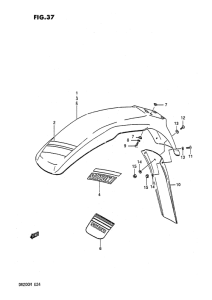DR200 Переднее крыло