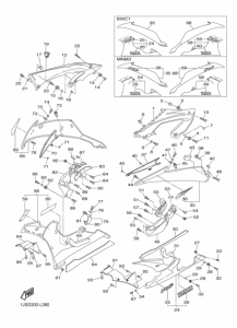 YZF-R6 Обтекатель 2