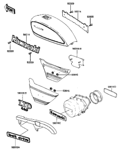 KZ440 Наклейки