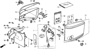 VT1100C Vt1100c side cover