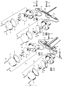 CA175 Ca175 turn signal