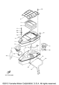 XV1900CT Впускная система