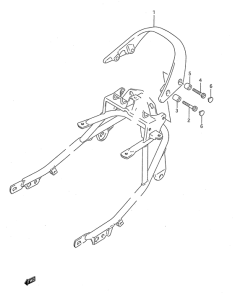 GSX750 Pillion handle