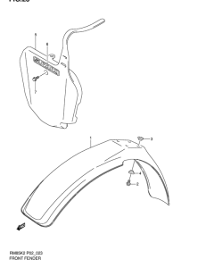 RM85 Переднее крыло