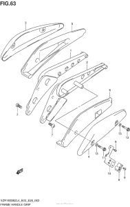VZR1800BZ Frame Handle Grip (Vzr1800Bzl4 E03)