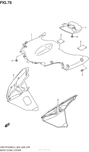 GSX-R1000Z Body Cowl Cover