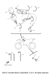 TTR125LR Электрика