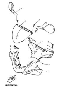 YQ50 Обтекатель 1