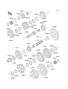 ZX600 Трансмиссия