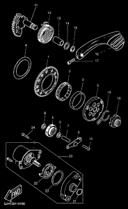 CW50RS Стартер