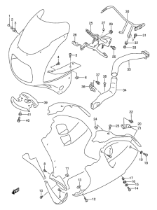 GSX-R1100 Installation parts