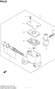 UH200 Главный тормозной цилиндр