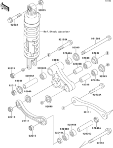 ZX1100 Подвеска