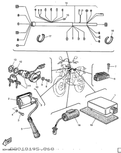 TT600R Электрика 1