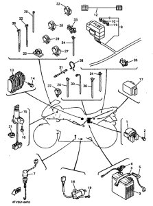 YZF600R Elektrische ausrustung 2