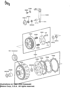 KX125 Бендикс