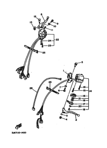 XV1100 Interruptor  manillar&palanc