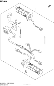 UH200 Grip Heater (Optional)