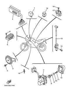 TDR125 Elektrische ausrustung 2