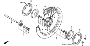 XL650V Transom + tube