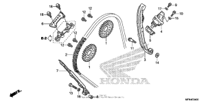CB1000R Cam chain + tensioner