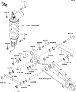ZX636 Подвеска