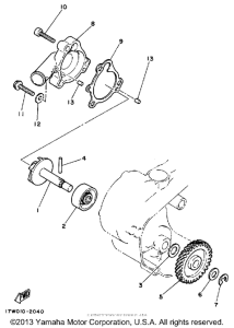 DT50L Водяной насос