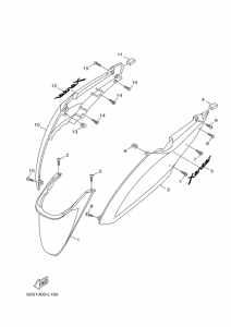 HW151 Боковая крышка