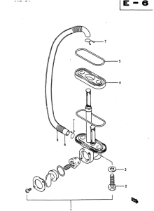 DR650 Топливный кран