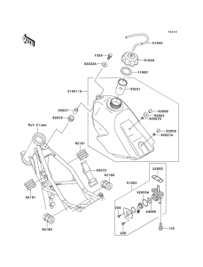 KX100 Tank fuel