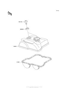  Крышка головки цилиндров