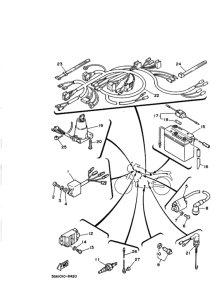 TDR80 Электрические детали