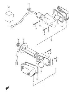 GSX750 Поворотники