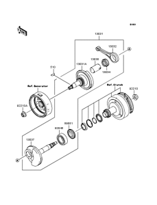 KL110 Коленвал