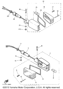 XZ550RJ Поворотники