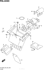 DL1000 (ABS) Holder (Dl1000Al6 E33)