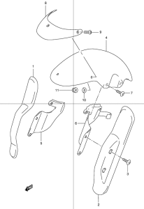 TR50 Переднее крыло