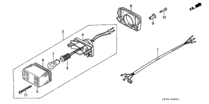 MT50S Taillight unit ass`y