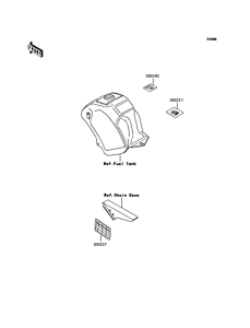 KMX50 Наклейки