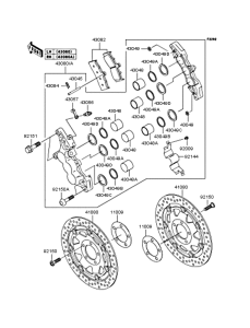 ZR1200 Передний тормоз