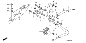 SH300 Клапан нагнетание воздуха
