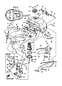 YZF-R1 Tank fuel