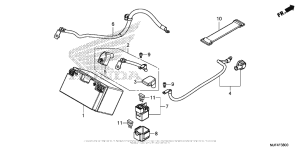 CTX700N Аккумулятор