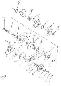 CW50RSP Сцепление