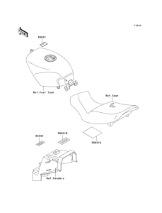 EX250 Лейбл предостережения