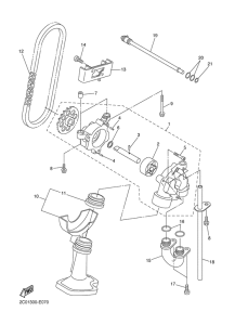 YZF-R6 Масляный насос