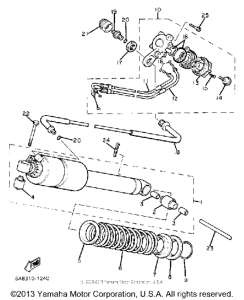 XV920RH Амортизаторы задние
