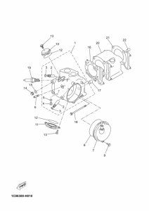 YP250R Цилиндры