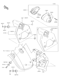 BJ250LGFA テールライト