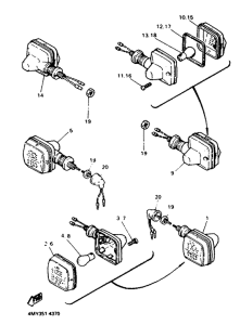 XTZ660 (35.3KW) Поворотники